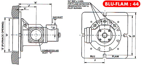 BLU FLAM Industrial Burners