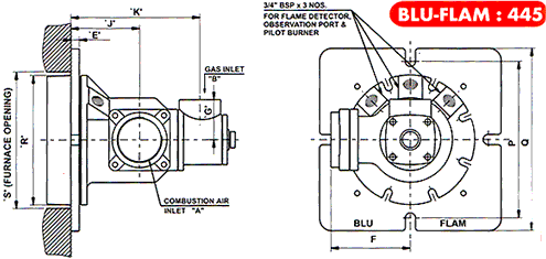 BLU FLAM Industrial Burners