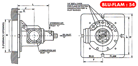 BLU FLAM Industrial Burners