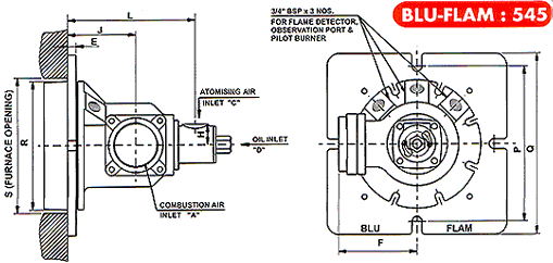 BLU FLAM Industrial Burners