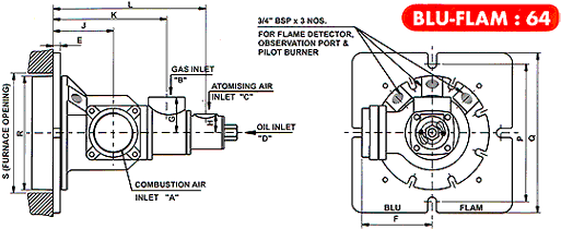 BLU FLAM Industrial Burners