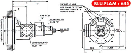 BLU FLAM Industrial Burners