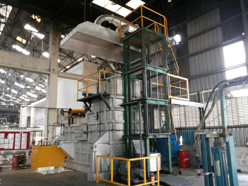 Tower Melting Furnace for Aluminium